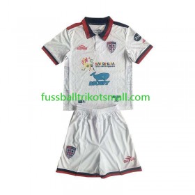 Fußballtrikots Cagliari Kinder 2023-2024 Kurzarm Auswärts-trikot kaufen
